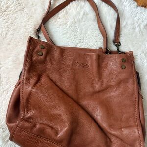 American Leather Co. Tan Shoulder Bag